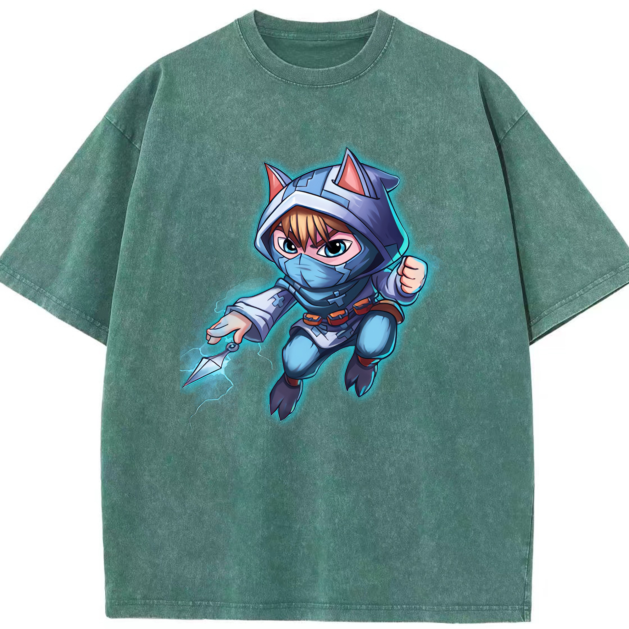 リーグ・オブ・レジェンド League of Legends LOL 綿100% ヴィンテージ風 半袖Tシャツ（フロントプリント）
